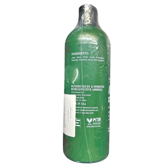 Botanic Hearth Aloe Vera Moisturizing Liquid Gel 16 fl oz (Lot of 2) - Picture 2 of 4